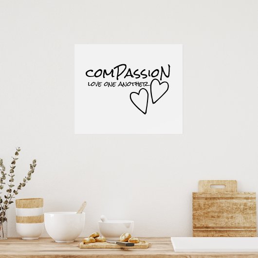 ComPassion Love One Poster (Keuken)