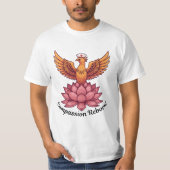 Compassion Reborn – Healing & Renewal Nurse Design T-shirt (Voorkant)