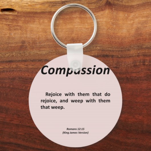 Compassion Romans 12-15 Sleutelhanger (Voorkant)