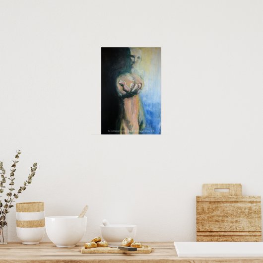 "Compassion: The Outstretched Hand" Poster (Keuken)