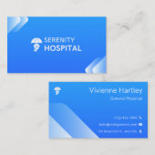 Compassionate Care Physician business card Visitekaartje (Voorkant / Achterkant)