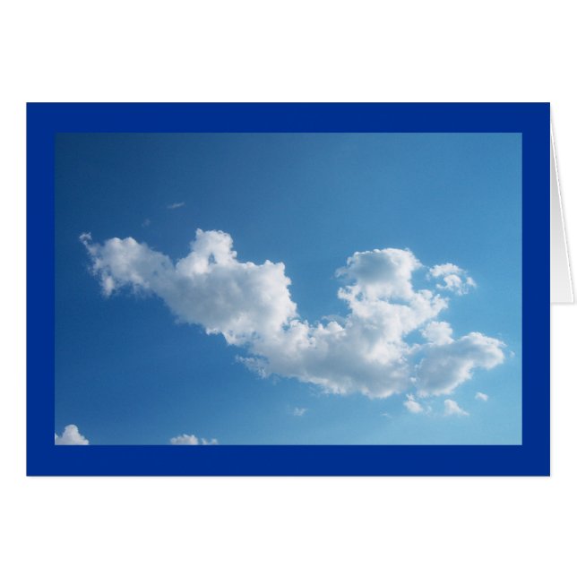 Compassionate Cloud Card (Voorkant Horizontaal)