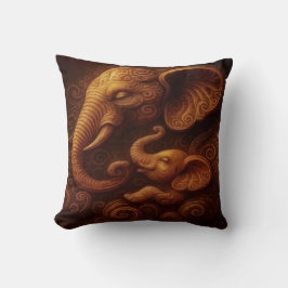 Compassionate Elephants  Kussen