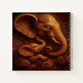 Compassionate Elephants Sketch Notitieboek (Achterkant)