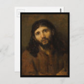 Compassionate Eyes Jesus Briefkaart (Voorkant / Achterkant)