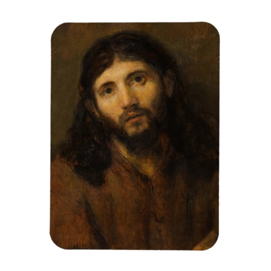 Compassionate gezicht van Jezus Magneet (Verticaal)