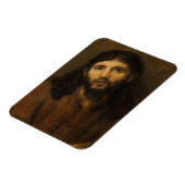 Compassionate gezicht van Jezus Magneet (Linkerzijde)
