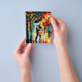 Compassionate Midnight Kiss | Decoratieve kunst Flyer (Hand)