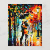 Compassionate Midnight Kiss | Decoratieve kunst Flyer (Voorkant)