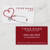 Compassionate Neurse Visitekaartje (Voorkant / Achterkant)