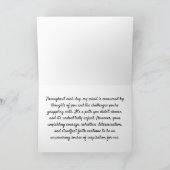 Compassionate Patient Encouragement Kankerkaarten Kaart (Binnen)