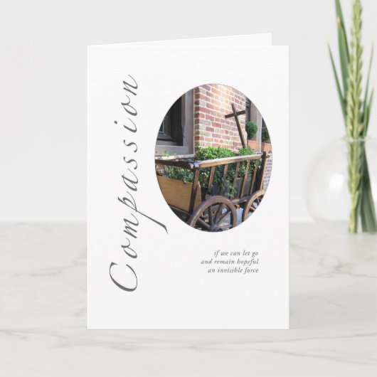 Compassionate Wagon Wenskaart Kaart (Voorkant)