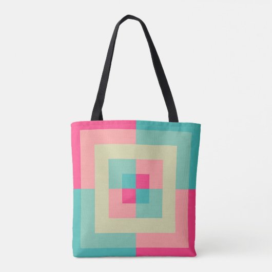 compatibel labyrint tote bag (Achterkant)
