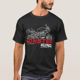 Compatibel met Ducati Monster S2R 2005-2008 T-shirt