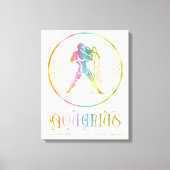 Compatibiliteit met Aquarius ontworpen Canvas Afdruk (Voorkant)