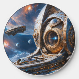 Compellious Galactic Cruiser Al Art beroemd gemaak