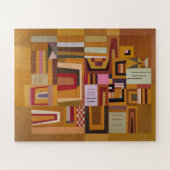 Compensation, Kandinsky Inspired Geometric Art Legpuzzel (Horizontaal)