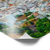 Competa Costa Del Sol Andalucia Spanje Foto Afdruk (Hoek)