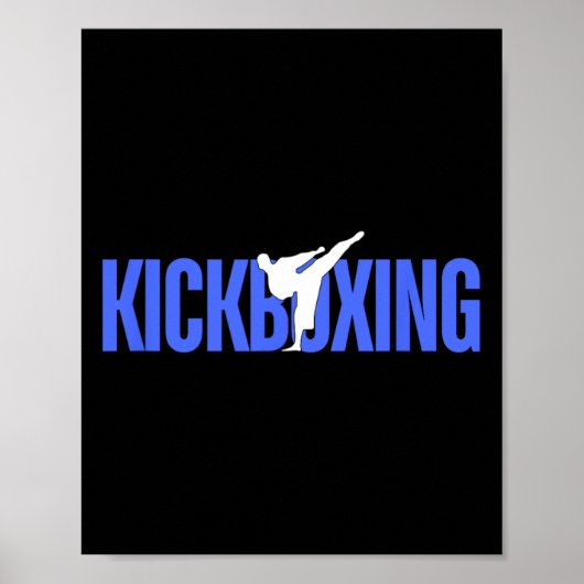 Competitie Kickboksen  Poster (Voorkant)