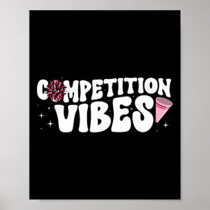 Competitie Sfeer Cheer Comp Dag Cheerleader Compe Poster