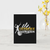 Competitief Extreme Badminton Game Competitie Plan Kaart (Gele Bloem)