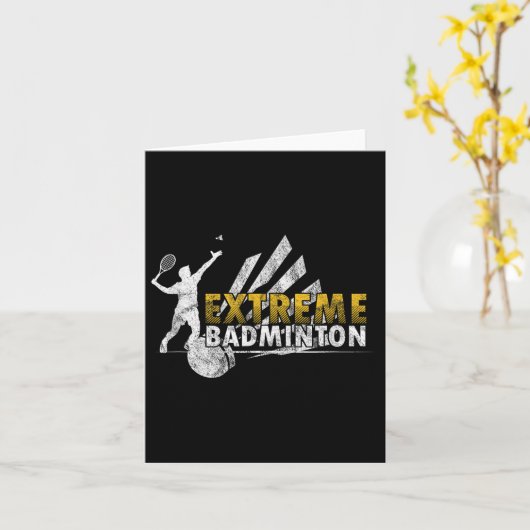 Competitief Extreme Badminton Game Competitie Plan Kaart (Gele Bloem)