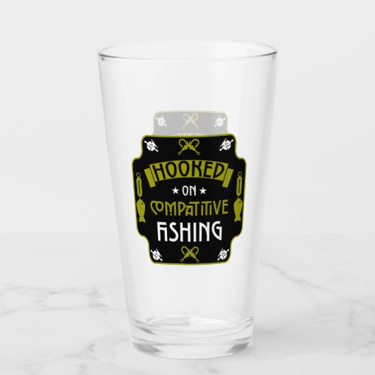 Competitief Gevist Toernooi Glas (Voorkant)