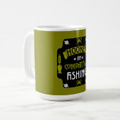 Competitief Gevist Toernooi Koffiemok (Voorkant links)