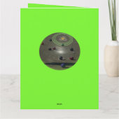 Competition Lawn Bowl, Large Birthday Logo Kaart (Achterkant)