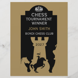 Competitive Chess Players Award