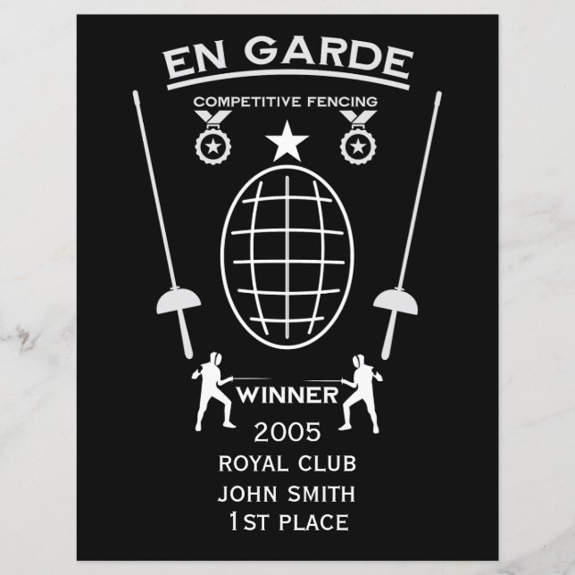 Competitive Schermsport (Voorkant)