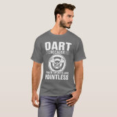 Competitive Sports Dartboard Dartreblehrowers gift T-shirt (Voorkant volledig)
