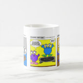 Comphy Critterz Cartoon Mok #2 (Center)