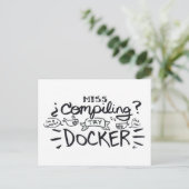 compileren? briefkaart (Staand voorkant)