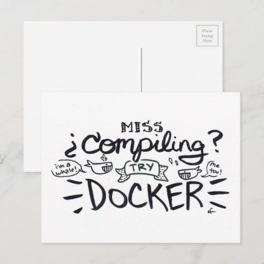 compileren? briefkaart (Voorkant / Achterkant)