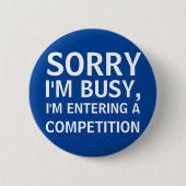 Comping liefhebber compers badge competitie liefhe ronde button 5,7 cm (Voorkant)