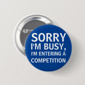 Comping liefhebber compers badge competitie liefhe ronde button 5,7 cm (Voorkant /achterkant)