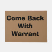 Compiraal, tekst bewerken deurmat (Voorkant)