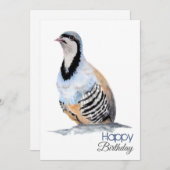 COMPLEANNO del cacciatore di coturnici Kaart (Voorkant / Achterkant)