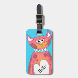 Compleet Kat aangepast Bagagelabel