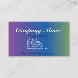 Complementair 1 Sided Business Card-model v3 Visitekaartje