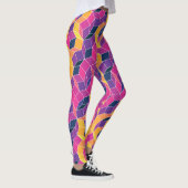 complementair contrastpatroon leggings (Rechts)
