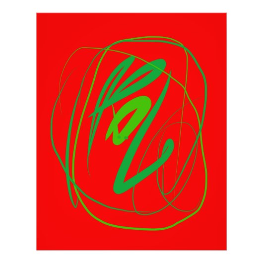 Complementair schaduw II-poster Foto Afdruk (Voorkant)