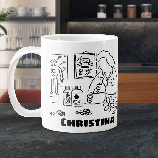 Complementaire geneeskunde. Alternatieve geneeskun Grote Koffiekop