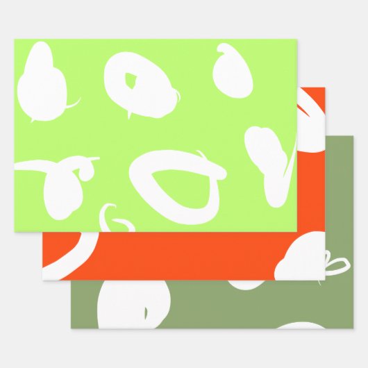 Complementaire kleurenset — Papieren vlakke vellen (Set)