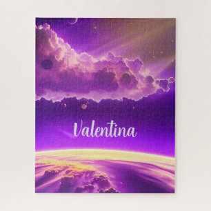 Complete Fantasy Paars en Violet Fun Galaxy Legpuzzel