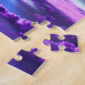 Complete Fantasy Violet Paarse Dazzling Universe Legpuzzel (Zijkant)