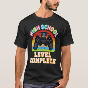 Complete gamer op hoog niveau Afstuderen op vorige T-shirt