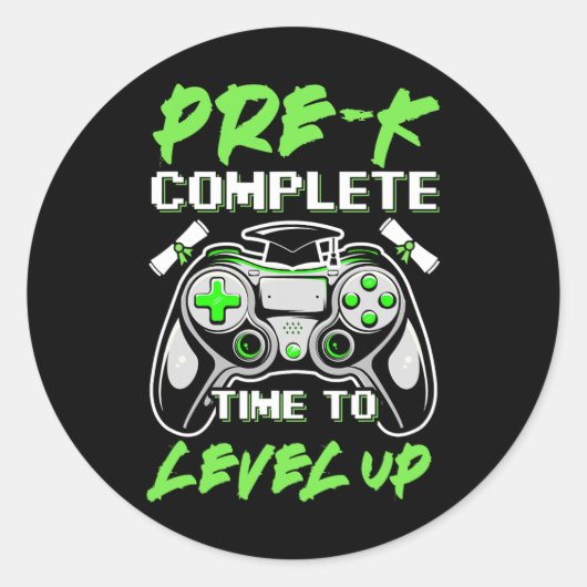 Complete gameskleding 1 ronde sticker (Voorkant)