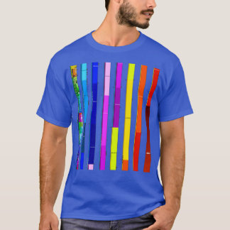 Complete geologische tijdschaal t-shirt